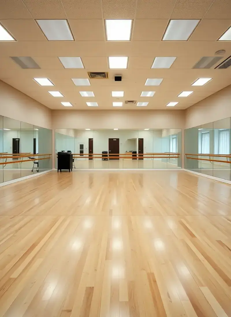 ダンススタジオ施工事例